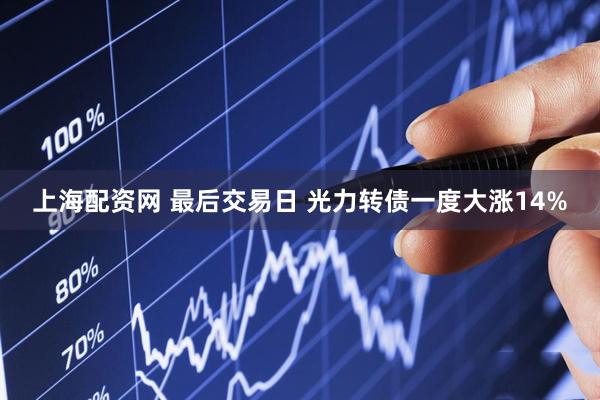 上海配资网 最后交易日 光力转债一度大涨14%