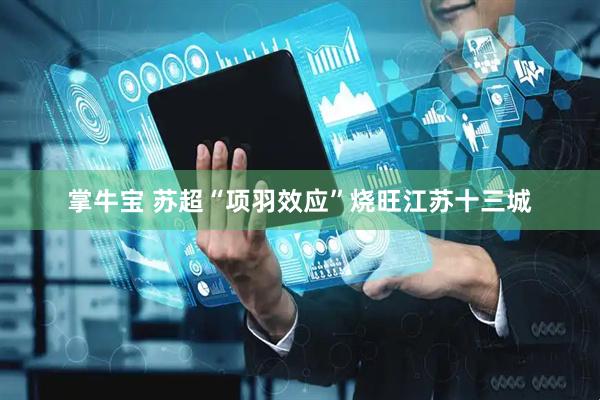 掌牛宝 苏超“项羽效应”烧旺江苏十三城