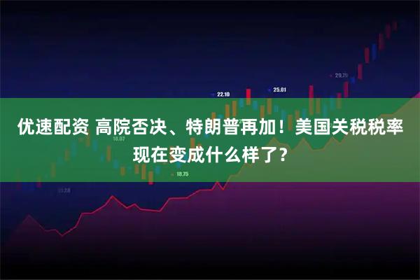 优速配资 高院否决、特朗普再加！美国关税税率现在变成什么样了？