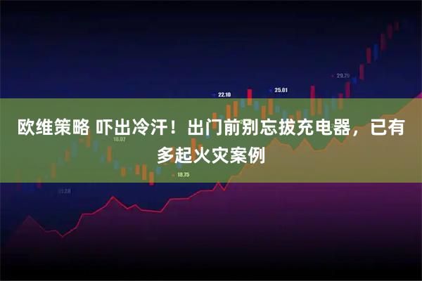欧维策略 吓出冷汗！出门前别忘拔充电器，已有多起火灾案例