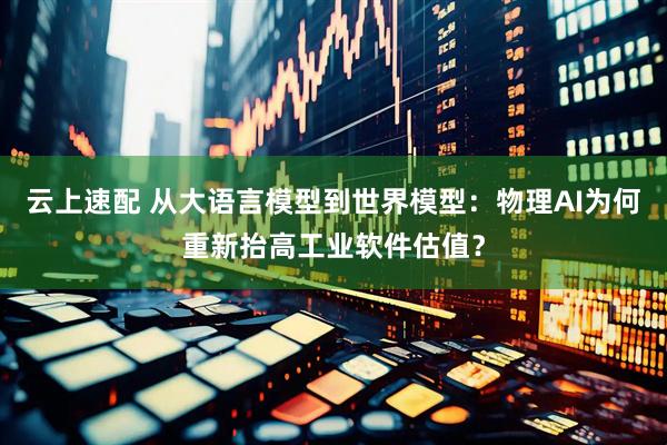 云上速配 从大语言模型到世界模型：物理AI为何重新抬高工业软件估值？